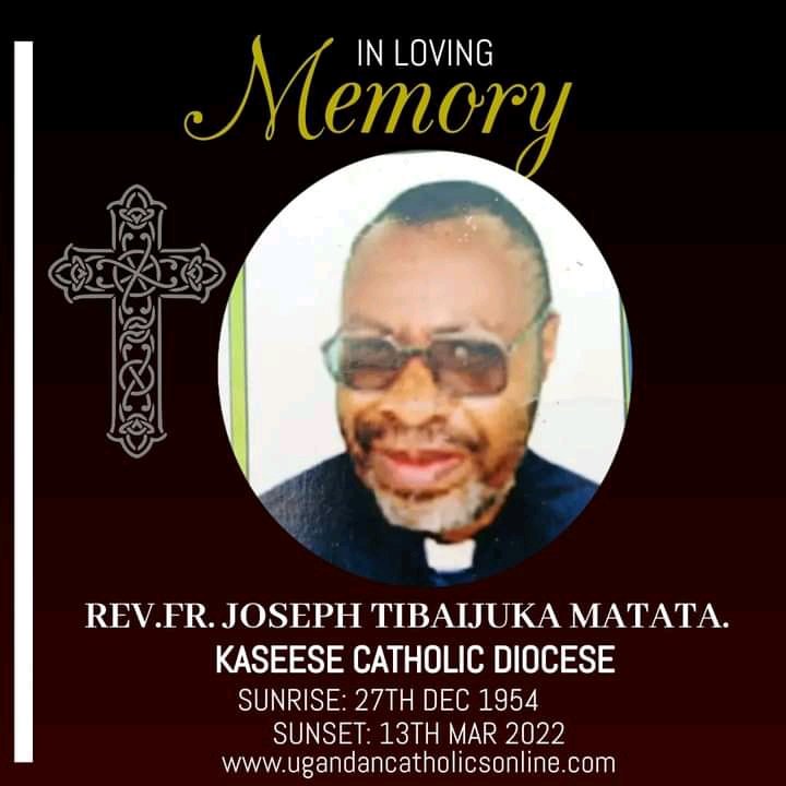 ugcatholics's tweet photo. "GOD BE WITH YOU TILL WE MEET AGAIN"
Fr. Joseph will be laid to rest tomorrow Tuesday 15th, March 2022, starting with Holy Send off Mass at 12noon, at Kasanga Catholic Parish, Kasese Catholic Diocese.
Eternal rest, Fr. Joseph.
#requiemANDsendOff
#ucoUpdates
#kasesediocese. https://t.co/evYKREihyO