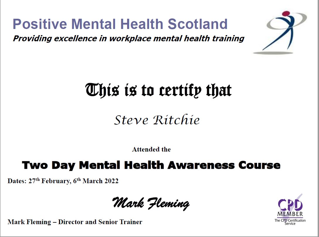 Really pleased to have been able to attend this course, arranged by <a href="/BonnyriggRose/">Bonnyrigg Rose</a> - some excellent information which I hope to put to good use @bonnyriggmp <a href="/Tom_MPM/">Tom Copeland</a>