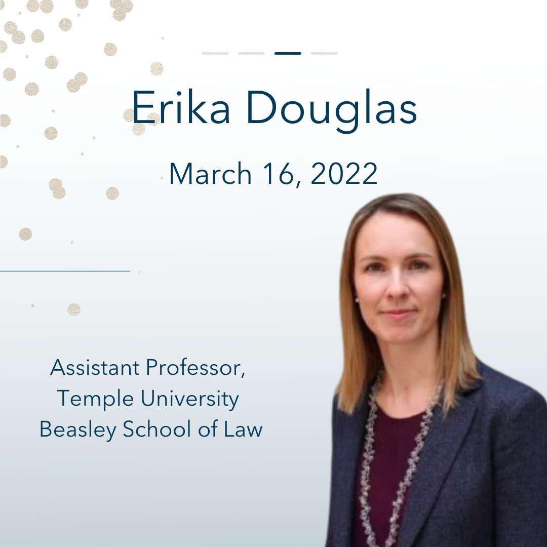 gw_clt's tweet photo. Join us as we welcome Erika Douglas, who will be visiting The George Washington University Law School in person at 12 noon EST on Wednesday, March 16, 2022 to present her article “Data Privacy As a Procompetitive Justification: Antitrust Law and Economic Analysis”... https://t.co/KY1HF03dEB