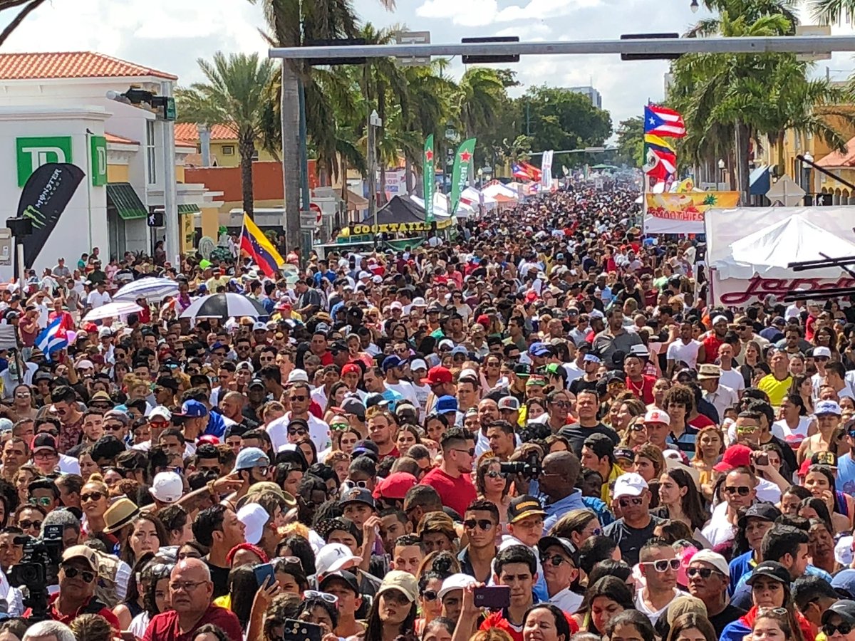 MOBILEMIKE_'s tweet photo. #MobileMike #CalleOcho #ThisIsHowWeDoIt #AnotherCrazyDay A marquee event of #CarnavalMiami, Calle Ocho Music Festival is the world’s largest Latin music festival in the nation. Stroll through 15 street blocks of #LittleHavana filled with musical stages, international food +more https://t.co/UqJtBEcjEn