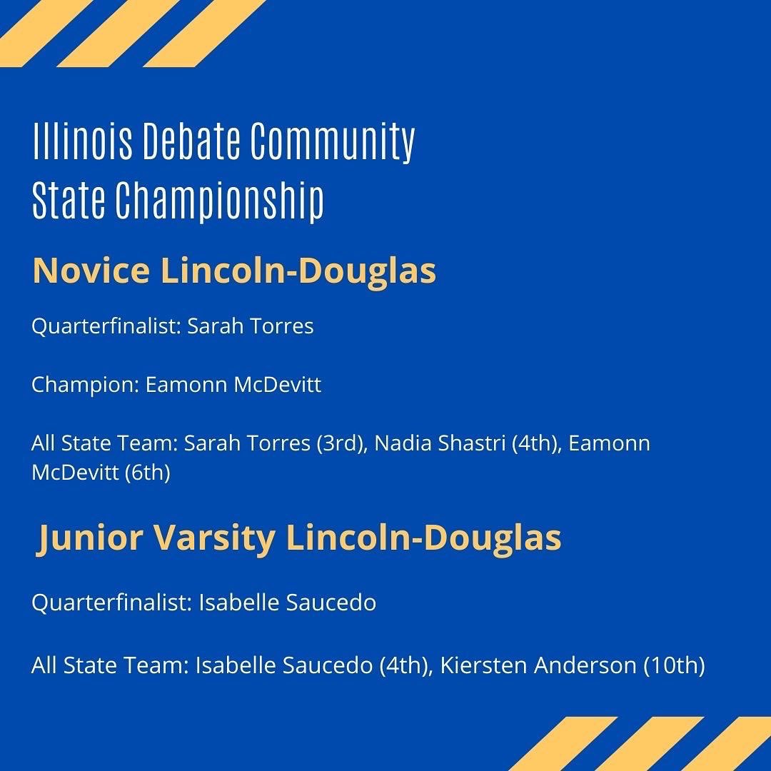 Carl Sandburg Debate Team tweet media