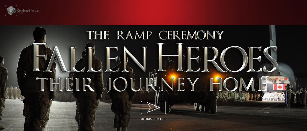 "Fallen Heroes; Their Journey Home, highlights the compassion shown to our soldiers during the War in Afghanistan. We hope the film inspires Canadians to support their <a href="/CanadianALF914/">CanadianArmedForces</a> &amp; causes supporting our Veterans. " - Karen Storwick, Partner @ CFPC

combinedforces.ca/combinedforces…