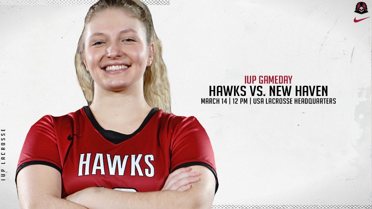 IUPlacrosse's tweet photo. 𝐈𝐓’𝐒 𝐆𝐀𝐌𝐄𝐃𝐀𝐘!

🆚: New Haven 
🕛: Noon
📍: Sparks, Md. (Tierney Field)
🎥: https://t.co/BQxvyugLTq (NHU feed)

#TalonsUp https://t.co/LogsRBy7ut