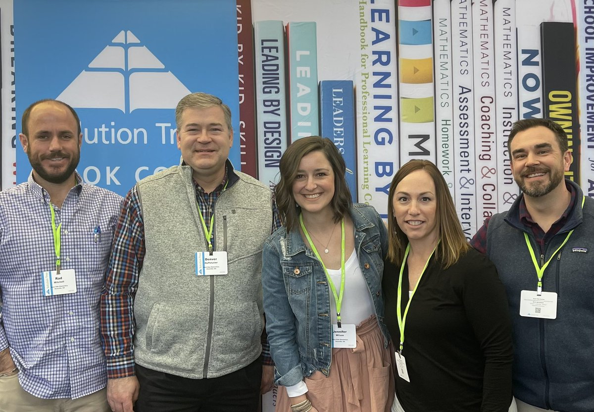 West Side representing at The Summit on K-12 Leadership. Ready to learn <a href="/SolutionTree/">Solution Tree</a>