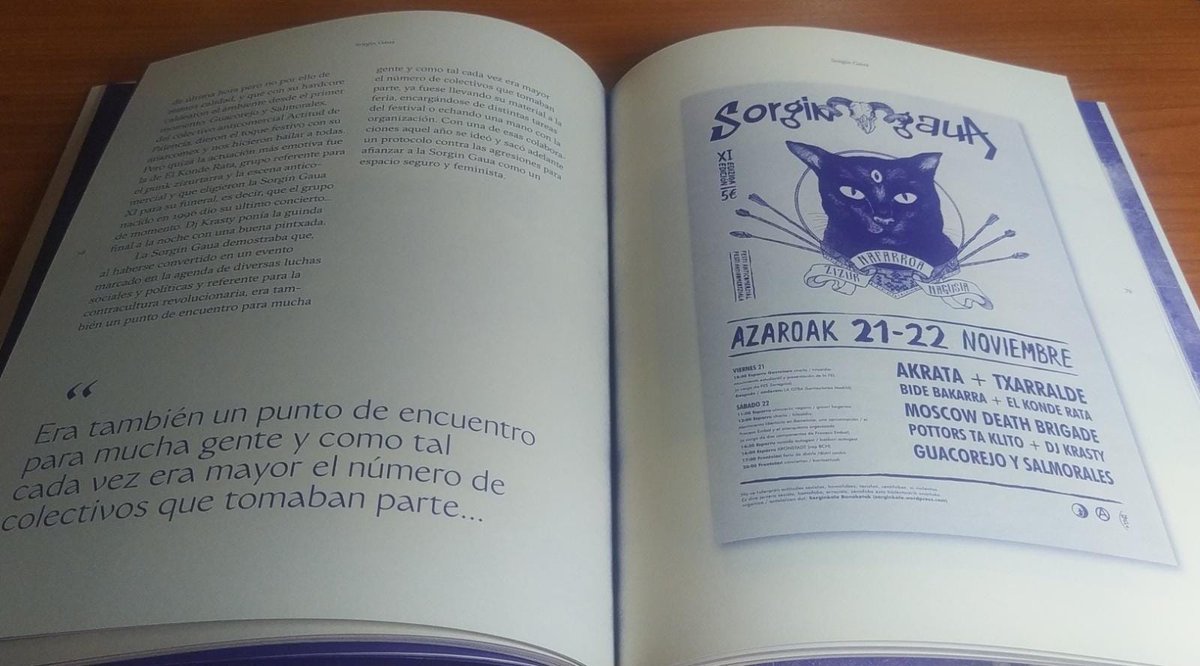Sorginkale's tweet photo. Gaur 17:00tik 20:00ra irekita.
Hoy abrimos de 5 a 8.
San Isidro kalea, 2, Zizur Nagusia.
A la venta (12€) doculibro "Sorgin Gaua" dokuliburua salgai (12€). https://t.co/9L385d7olx