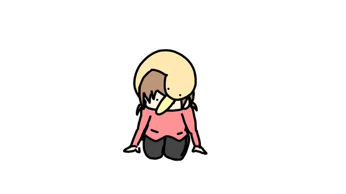 なぐさめ方のクセが強いキーウィ 