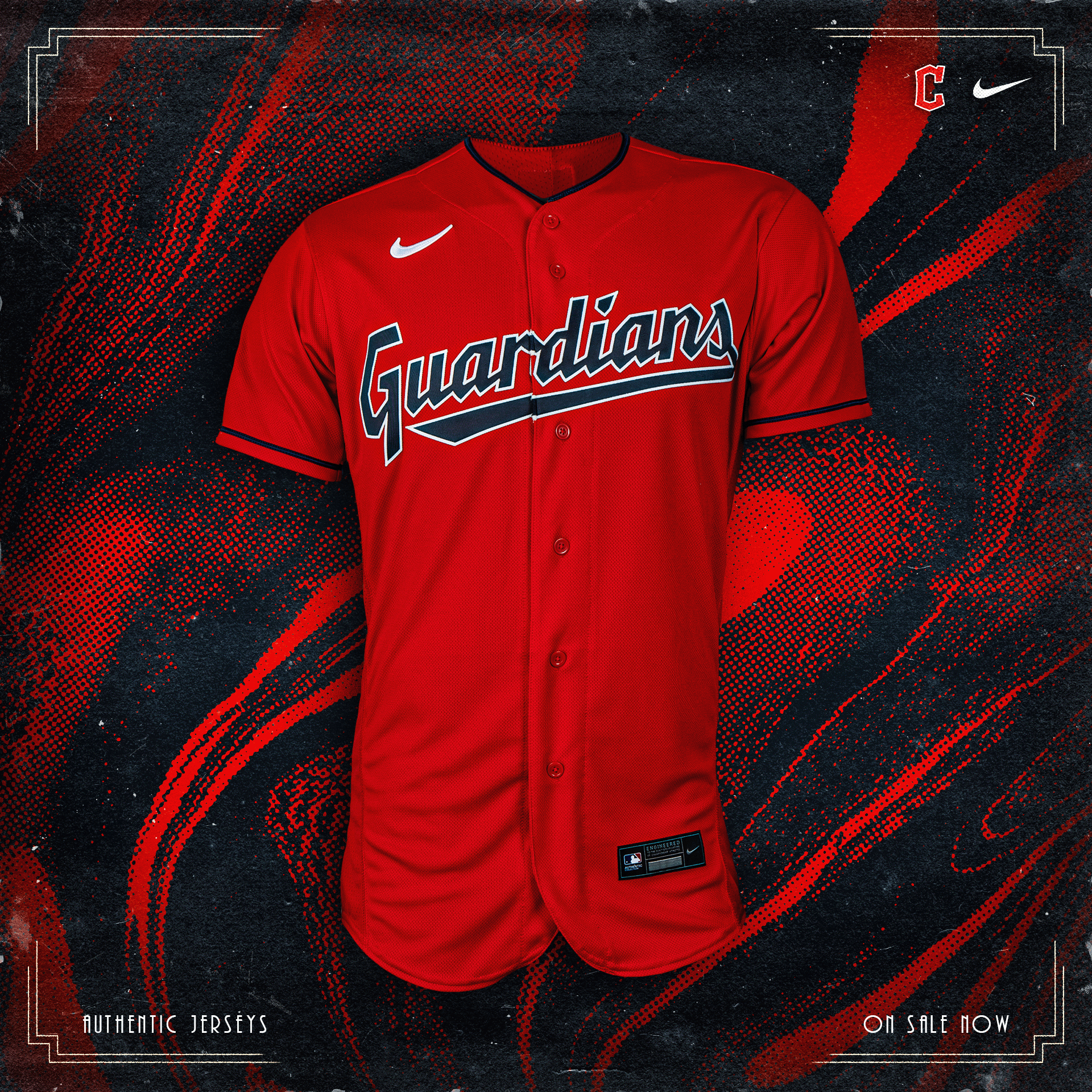 Cleveland Guardians jerseys