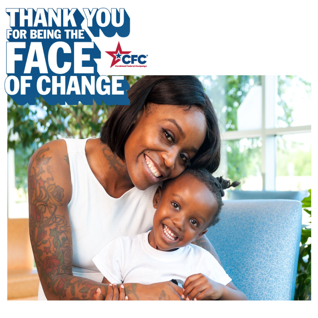 Because of your generosity, mothers like Rose will receive the training and mentorship they need to find their dream jobs and provide better lives for their families. Thank you for being the face of change through <a href="/USOPM/">U.S. Office of Personnel Management</a>'s 2021 CFC. GiveCFC.org #GiveCFC