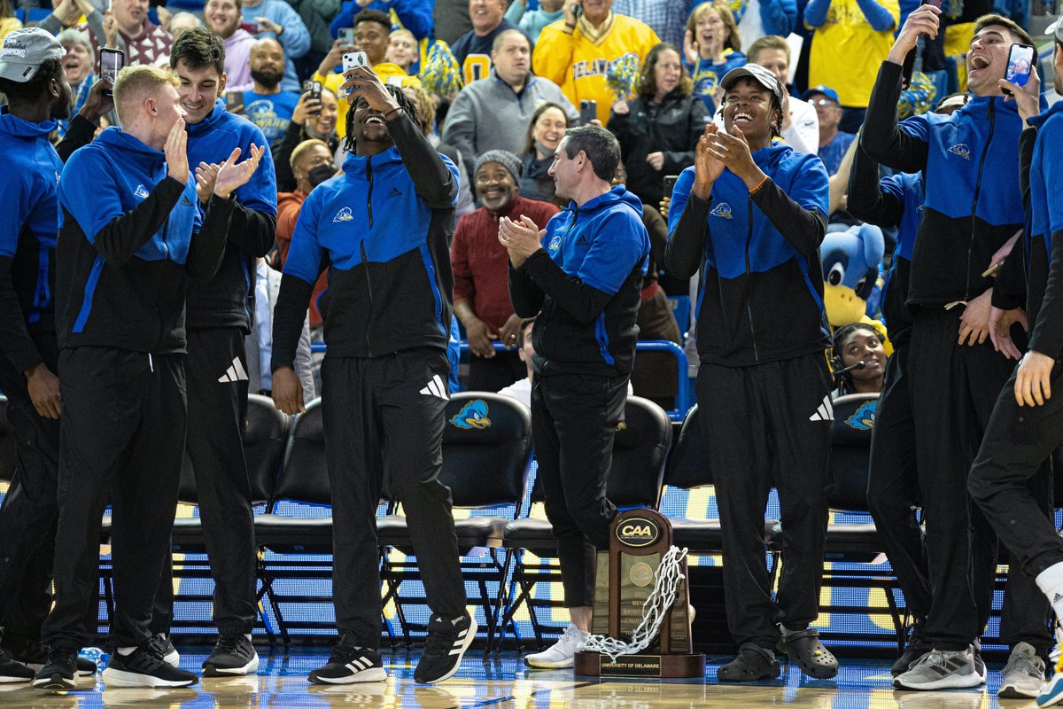 Typeonephoto's tweet photo. @DelawareMBB Are going dancing Friday against Villanova! 

#TypeOnePhoto #FREEZEIT https://t.co/bNyKqP7Ykf