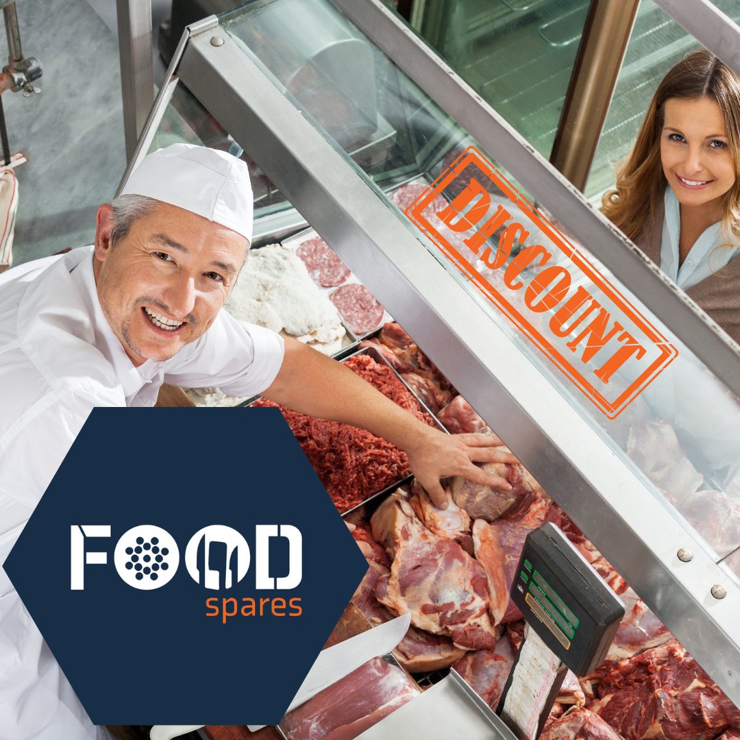 Join the discount club and get exclusive members only offers. 

Find out more online here foodspares.co.uk

#foodspares #butchery #machinepart #mincerplates #mincerknives