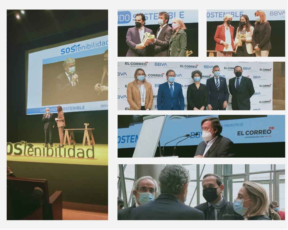 PPBizkaia's tweet photo. Asistimos a la entrega en el @MuseoGuggenheim de los premios #SOStenibilidad creados por @elcorreo_com y @bbva como parte de su iniciativa #Unmundosostenible
Enhorabuena a todos los participantes y en especial a los finalistas y ganadores 👏👏
#ScraPad
#Abere
#SestaoBerri2010 https://t.co/pptVAMwdZ4