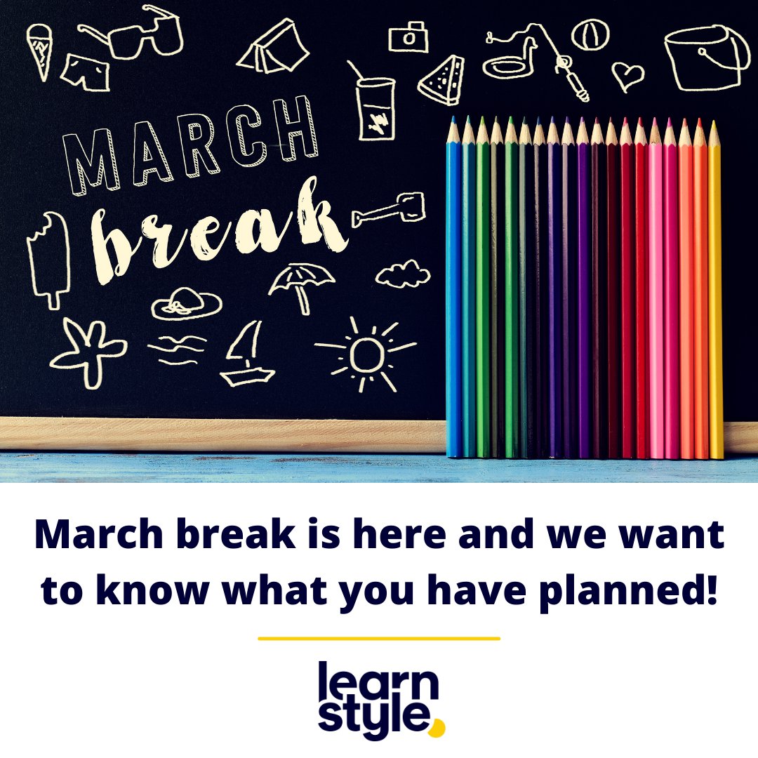 djcunningham's tweet photo. With the cold snowy winter days hopefully becoming fewer, we are excited for this week and looking forward to more and more warmer spring days!

Let us know how you plan to spend this week and what fun you hope to get up to!

#LEARNstyle #marchbreak2022 #marchbreak  #marchfun https://t.co/7KXOW2COX3
