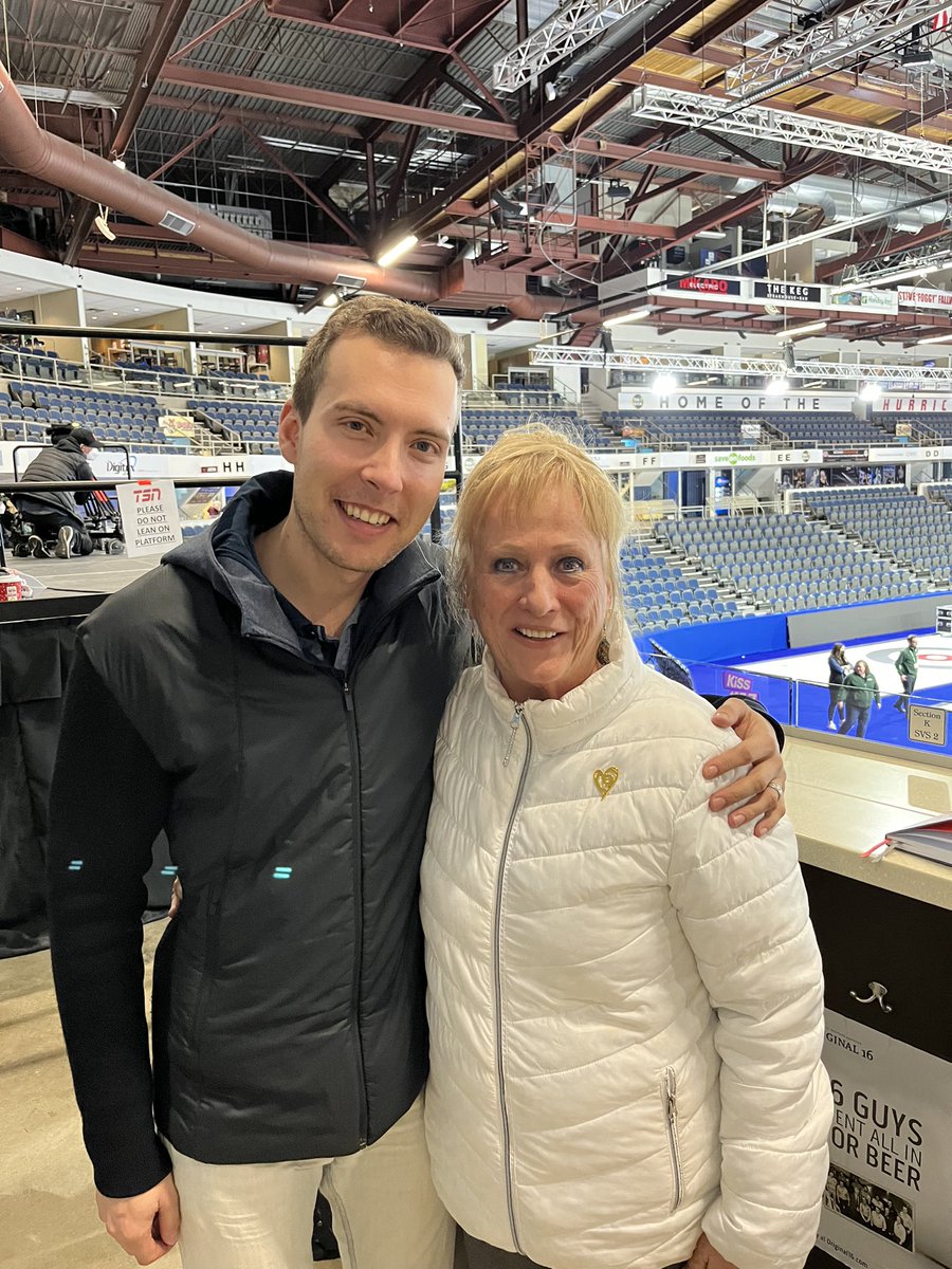 IntSandy1's tweet photo. What an incredible #Brier2022 final.  Both teams brought their “A” game.  An absolute joy to be a part of in the stands.  #brendanbottcher is the best! https://t.co/JLOb5ZKodv
