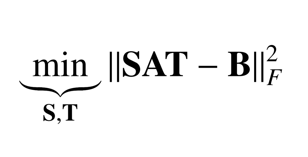 FanwangMeng's tweet photo. It's my great honor to share our work on Procrustes analysis. The intention is to maximize the similarity between two matrices, A and B, with transformation matrices S and T.
https://t.co/Wppro0R4sD https://t.co/6WxTTv8oGR