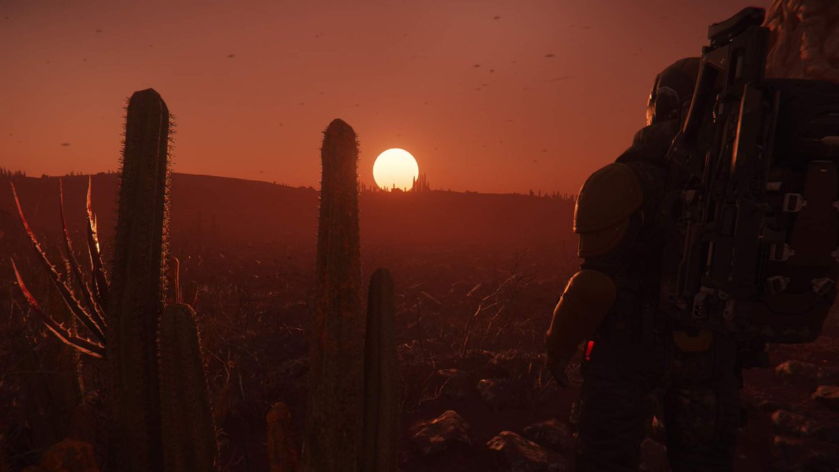 CitizenGuiz's tweet photo. Even on duty, don't forget to take time to appreciate little things.. like this Hurston's sunset 😍👌
Kind of @IMPGEO vibes ! Thanks @RobertsSpaceInd
#StarCitizen #littlestreamers https://t.co/2KVgiFkxab