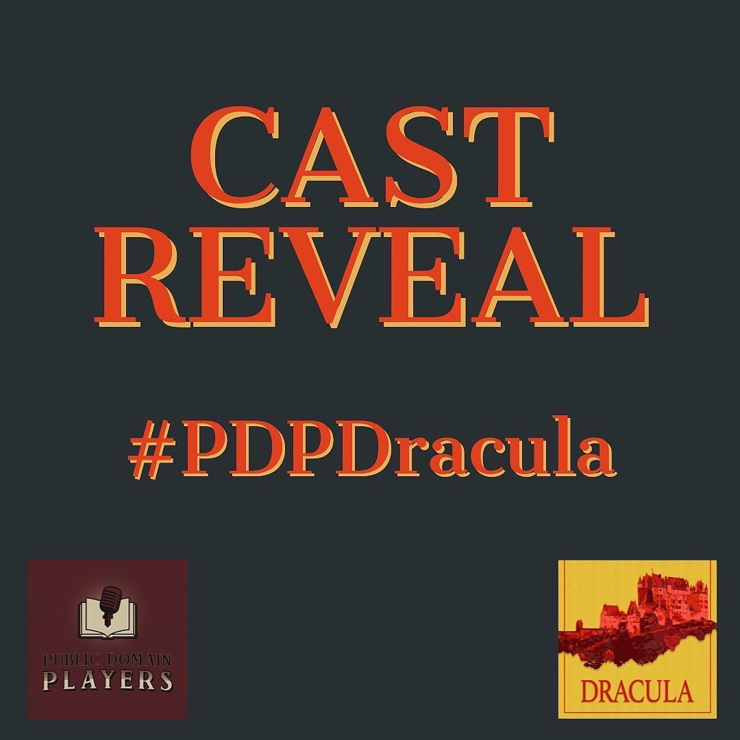 PublicPlayers's tweet photo. Who is ready for our second #PDPDracula CAST REVEAL?! Here we goooo! #PublicDomainPlayers https://t.co/DlHQkcPISS