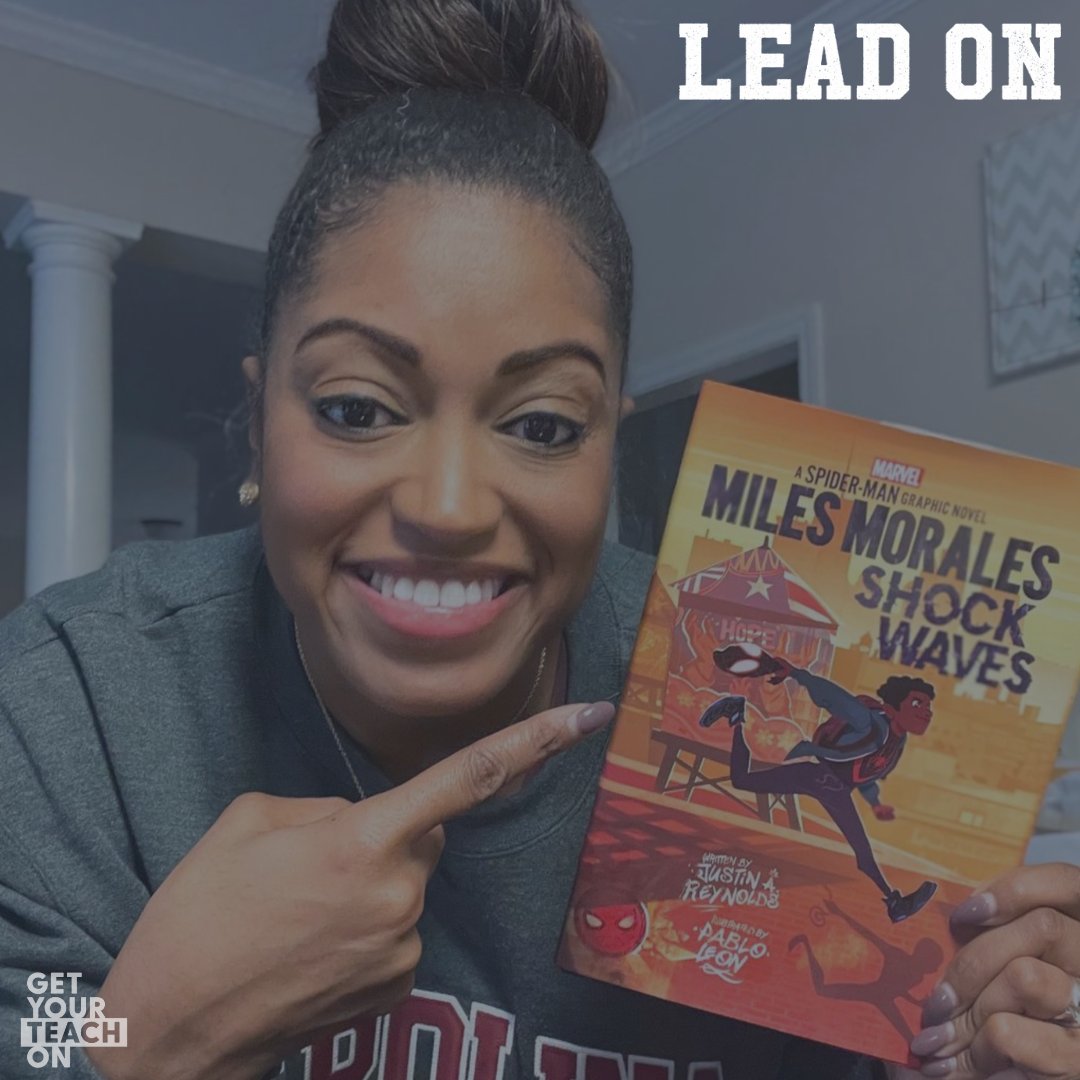 Graphic Novel Alert! @loveteachbless shares a great book for you to add to your school libraries!

Miles Morales Shock Waves ⚡️

Wonderful graphic novel written by @andthisjustin & illustrated by @ArtsyPabster 

#shareblackstories #LeadOn