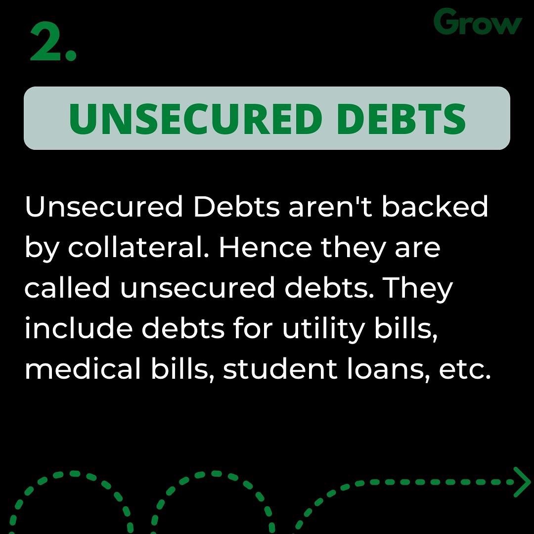 _thegrowproject's tweet photo. Debts have been a major help in everyone’s life at some point in time or the other. They provide us with resources when we need them the most.

In this week’s post, we’ll be identifying and differentiating the various types of debts.

Read the full post now to know more!
 
(1/2) https://t.co/VbtF30qDGJ