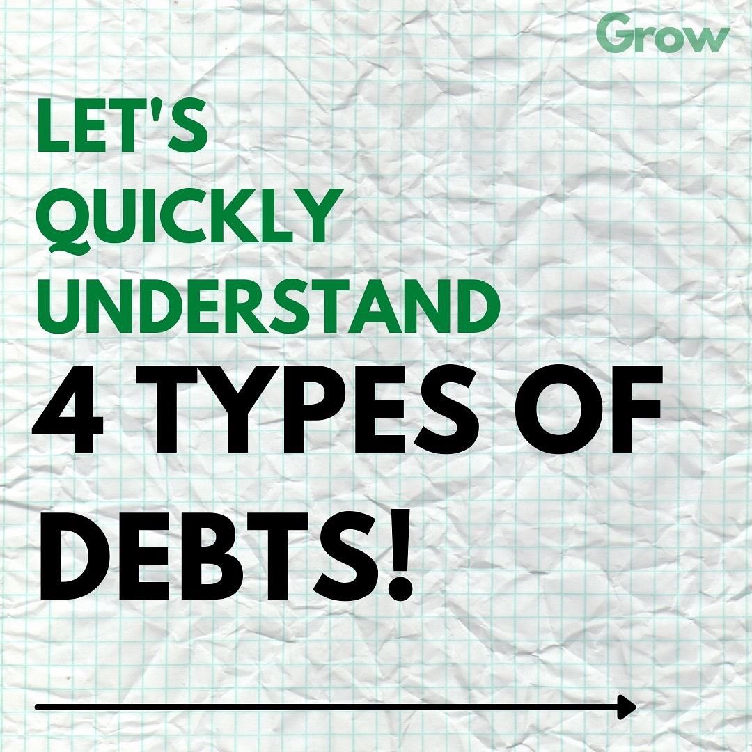 _thegrowproject's tweet photo. Debts have been a major help in everyone’s life at some point in time or the other. They provide us with resources when we need them the most.

In this week’s post, we’ll be identifying and differentiating the various types of debts.

Read the full post now to know more!
 
(1/2) https://t.co/VbtF30qDGJ