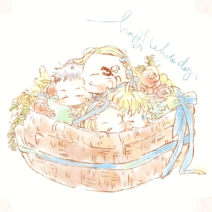 Happy White day マイ武+ドラみつ(ぱぱまま)詰め 