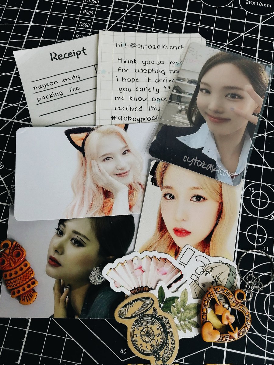 cytozakicart's tweet photo. — #cyzmails 💌

thank you so much @dobbysbasket for offering nayeon, super secured and cute ng packaging ♡ appreciate the freebies also ^^ 'til our next ! 

: ̗̀➛ #dobbysproofs ⋆·˚ ༘ * https://t.co/XGtAbmRsmg