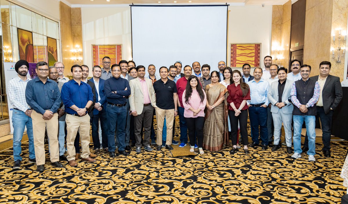 PureSoftware's tweet photo. Glimpses of the PureSoftware Leadership Engagement Summit 2022. Taking forward the innovative strides for future success.
#WearePureSoftware #leadershipengagementsummit #CEOmeet #innovation #talk #businessgrowth https://t.co/en2EsWiZRz