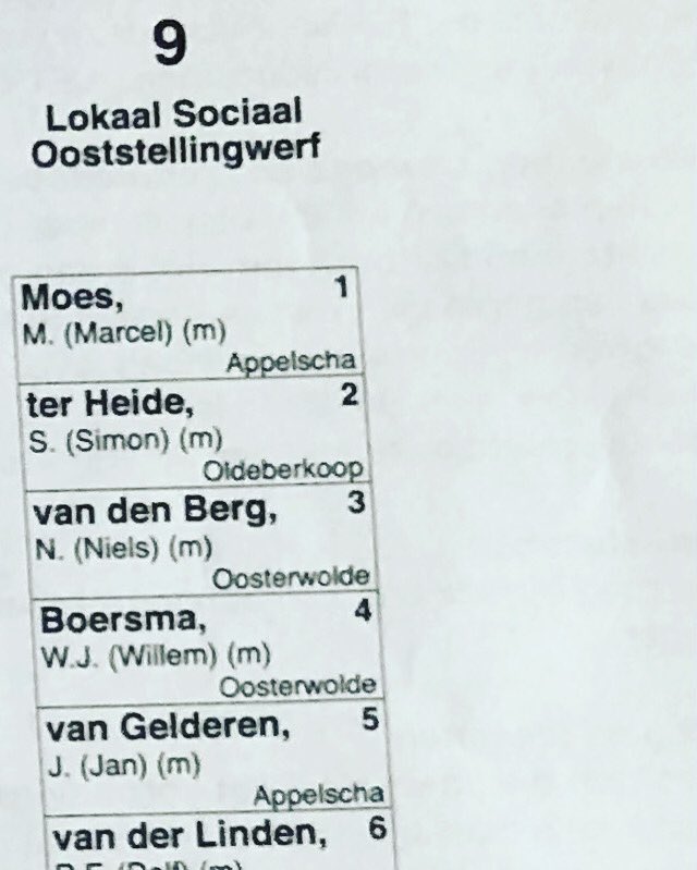 De gemeenteraadsverkiezingen 2022. Ik vind het een eer dat ik op één sta bij <a href="/LokaalSociaalO/">Lokaal Sociaal Ooststellingwerf</a> 
Je kunt in deze mooie gemeente op mij stemmen. Of je dat doet is aan jou, maar alsjeblieft ga stemmen!