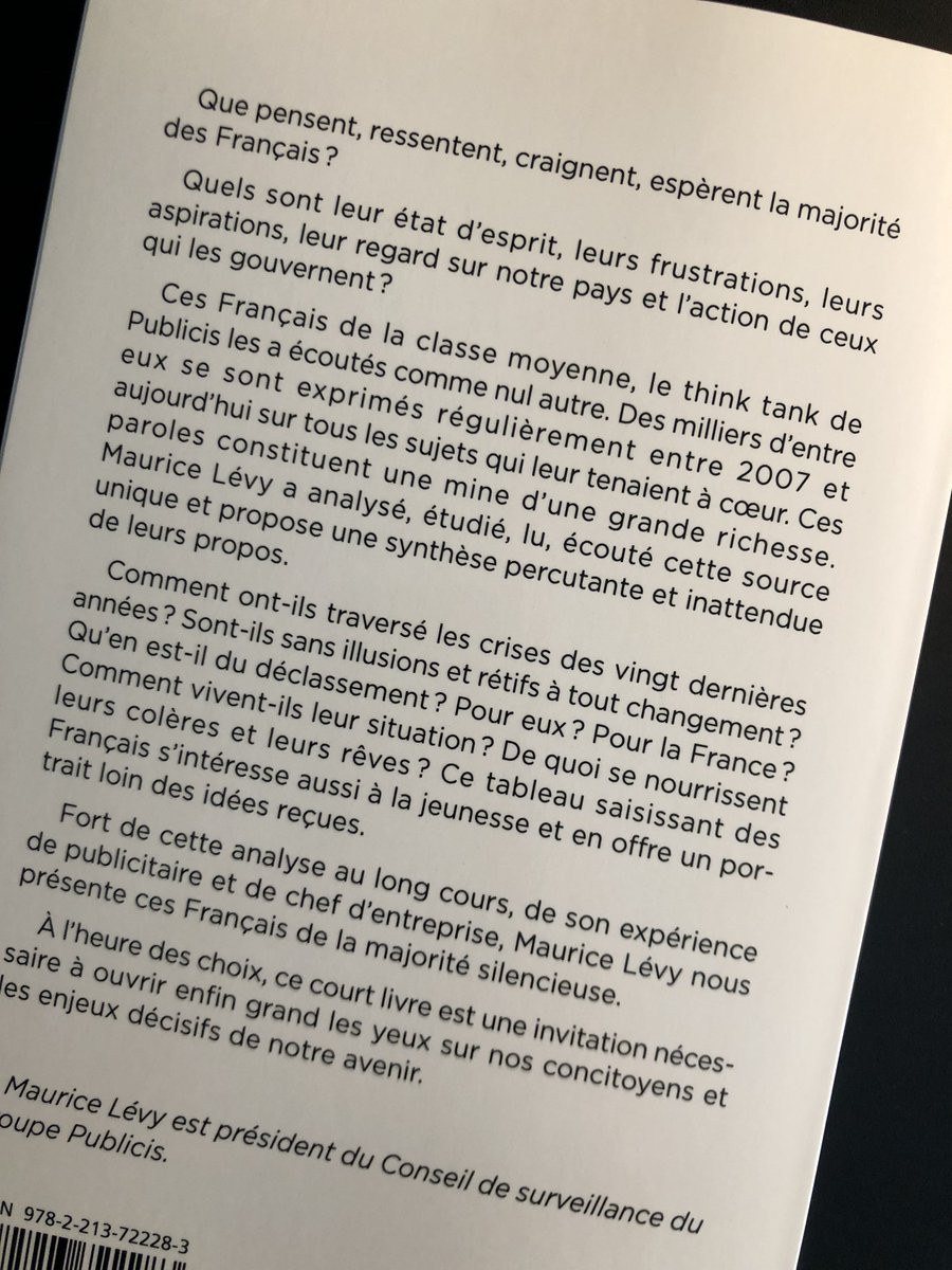 FreeThinkingLab's tweet image. Ouvrez les yeux ! de Maurice Lévy porte dans ce livre la parole des Français des classes moyennes, jeunes et moins jeunes, avec qui nous dialoguons depuis 15 ans #Tendances #Société