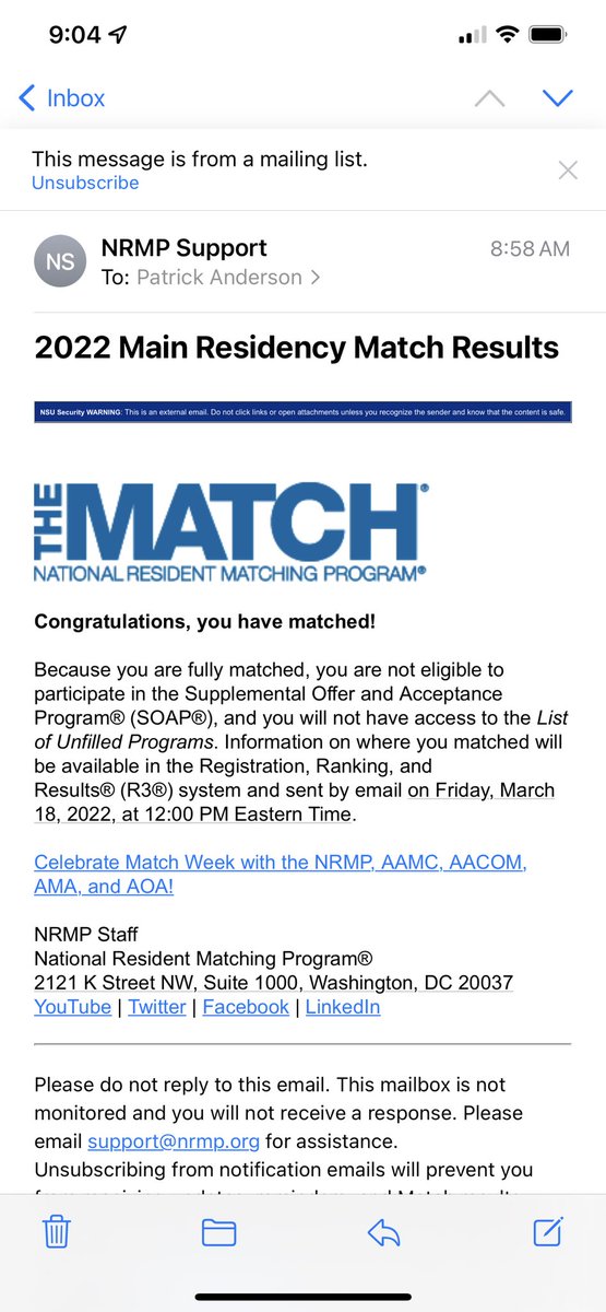 patanderson74's tweet photo. Mimosas have never tasted better. I got a job! #EMBound #Match2022 #MedStudentTwitter https://t.co/yBwAYBnR9p