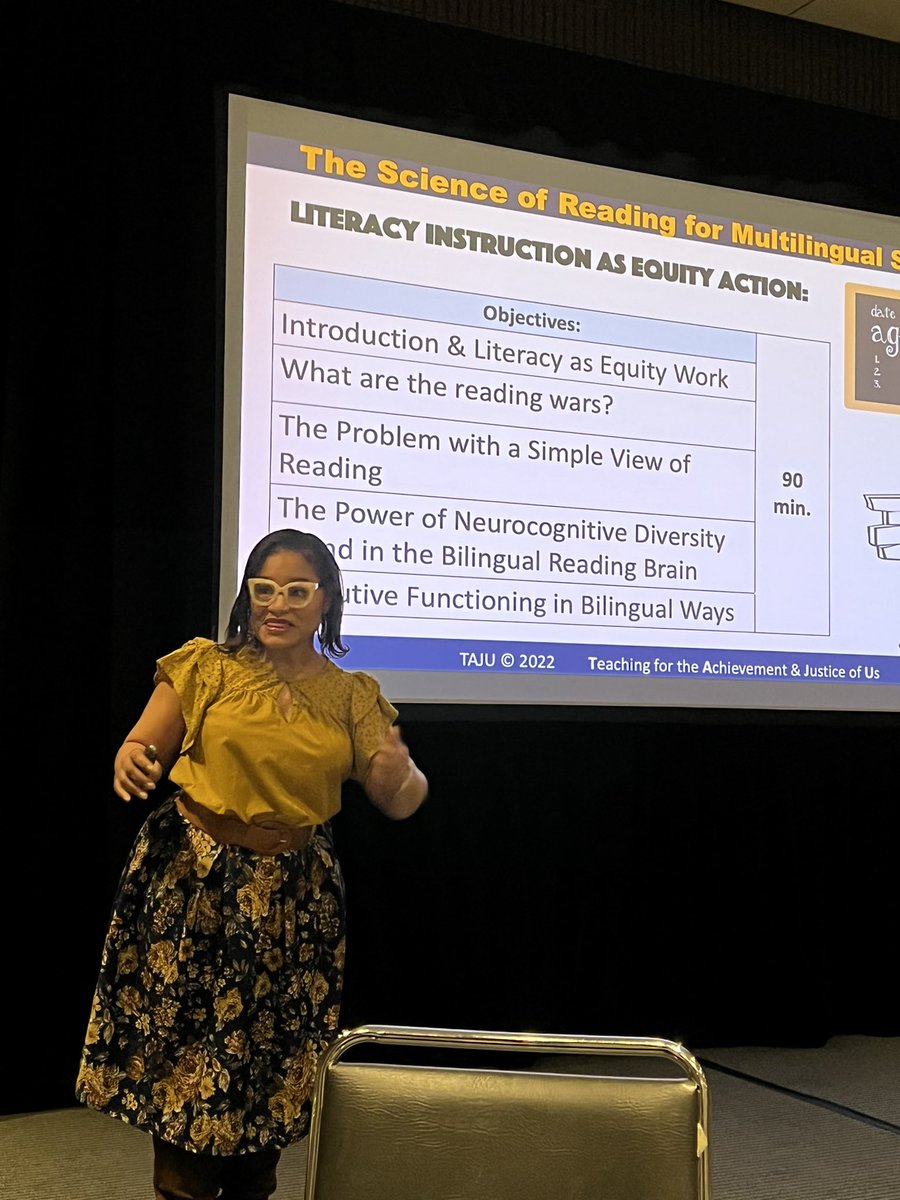 Learning about Multilingual learners and how they learn to read from the wonderful <a href="/TajuLearning/">Alexandra Guilamo</a> at the <a href="/SolutionTree/">Solution Tree</a> Summit!
#ncssbethebest