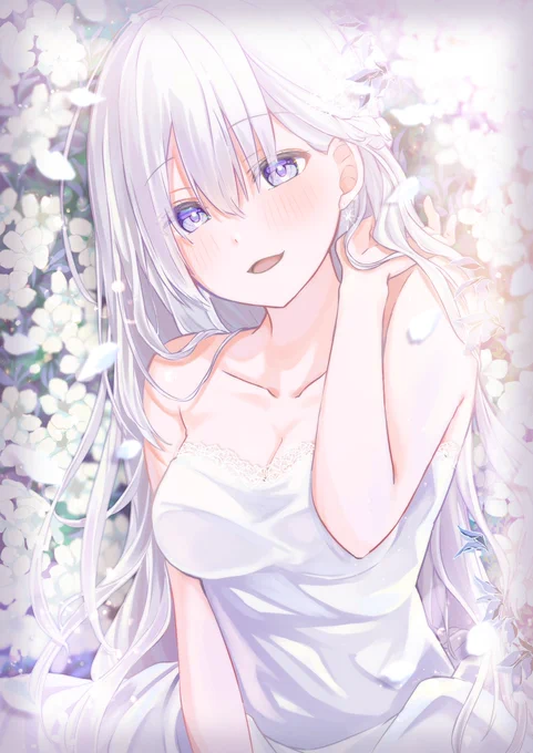 #ホワイトデーは銀髪白髪を愛でる日 
