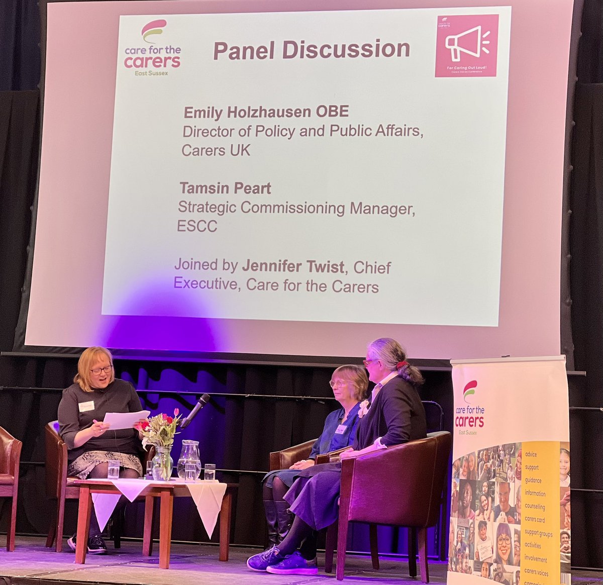 GoodCompanyPPL's tweet image. What do carers need coming out of the pandemic? We are listening and learning today at @Care4theCarers conference. #respite #eastsussex #carersvoices