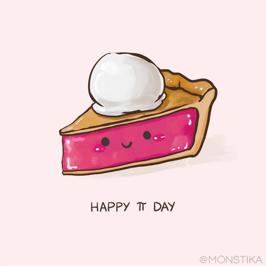 Monstika's tweet photo. I love pie 🥧 

#PiDay #piday2022 #puns https://t.co/4imAwB0zam