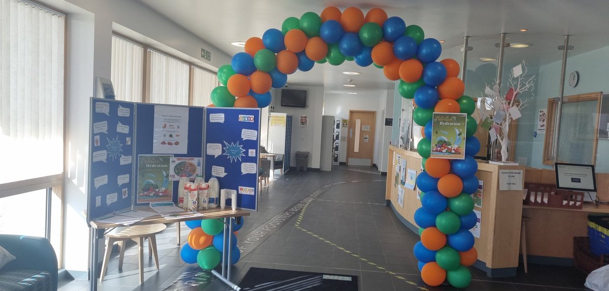Nutrition and Hydration Week 14th - 18th March.. lots of wonderful activities this week to increase knowledge of how nutrition and hydration helps with physical and mental health. 
#NutritionAndHydrationWeek #TEWV #TEWVDietetics