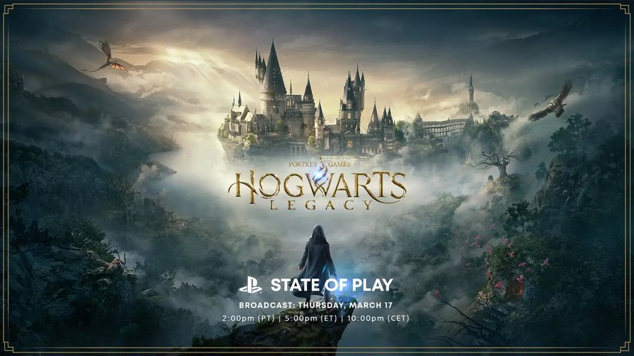 PlayVerso's tweet image. STATE OF PLAY: HOGWARTS LEGACY.

- Día y hora: Jueves, 22:00h.
- Duración: 20 minutos.
- Contenido: 14 min (aprox) de gameplay capturado en PS5, concluirá con declaraciones de sus desarrolladores.

#PS5