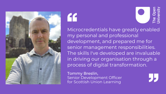 For <a href="/TommyBSUL/">Tommy B SUL</a>, our world-class short courses made all the difference!

If you're eager to upskill and progress your career - then hurry! Enrolment closes ⭐tonight⭐ for our postgraduate #microcredentials: 

open.ac.uk/courses/microc…