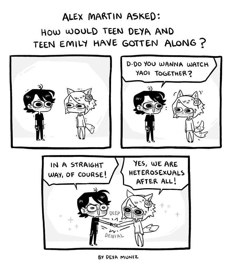 Since we all watched Turning Red and have been going off about "Things 13 Year Old Girls Do" here's this: 