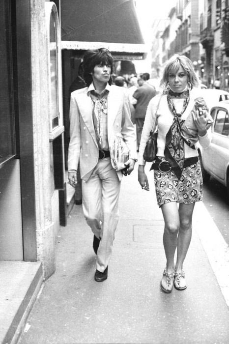 denajag's tweet image. Monday Mania #Keefer #AnitaPallenberg 🎸🎼🎼