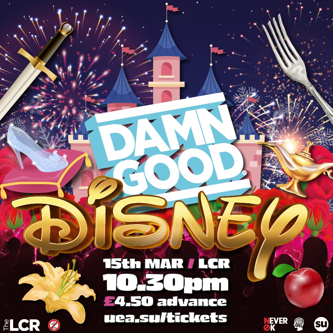 Damn Good Disney? Dreams really do come true! 😇

👉👉👉 uea.su/tickets