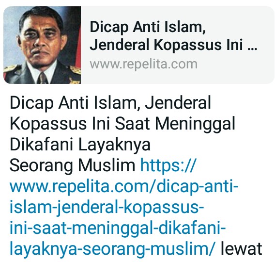 DustaPenguasa's tweet photo. Yang benci agama Islam pasti PKI dan antek-anteknya!! https://t.co/RC5V8NnQ2X