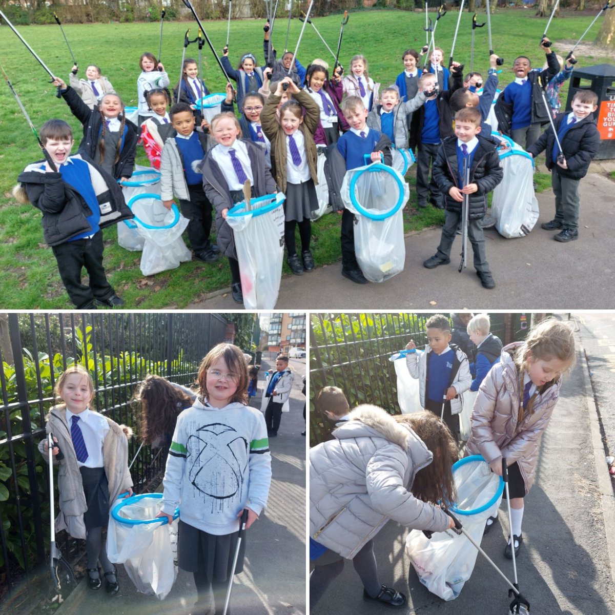 holycrossAS's tweet photo. Year 2 have done it again! We are incredibly proud of them all! ๐ Look at all the litter they have collected this afternoon @SalfordCouncil #HCASeco #PlastCleverSchool #PlasticCleverSchools #PickItUp #IsItYours @KidsVplastic https://t.co/5mGKYVwNZ8