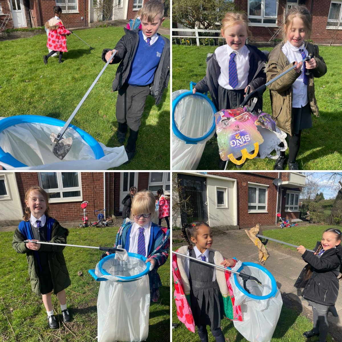 holycrossAS's tweet photo. Year 2 have done it again! We are incredibly proud of them all! ๐ Look at all the litter they have collected this afternoon @SalfordCouncil #HCASeco #PlastCleverSchool #PlasticCleverSchools #PickItUp #IsItYours @KidsVplastic https://t.co/5mGKYVwNZ8