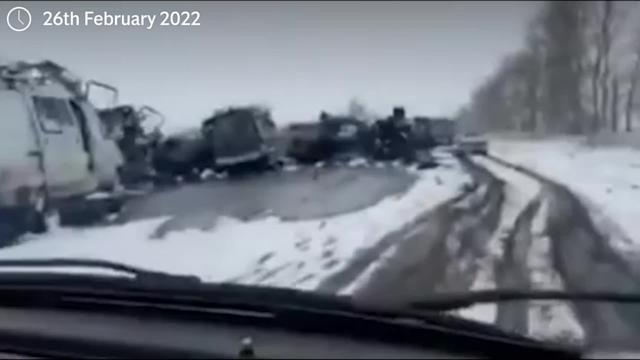Aftermath of 40 Mile Convoy/26If Ukraine had destroyed the 40 mile convoy on Day 1 or Day 2, then Russian Generals would have URGENTLY organized total resupply to replace convoy from Day 2, latest Day 3, gotten resupplied by Day 4-Day 5, and proceeded to encircle Kyiv