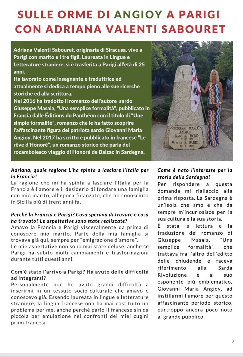 SABOURETCardio's tweet photo. #MadameDupont #Sardegna #Angioy #Obinno https://t.co/Q7pjhgG11K