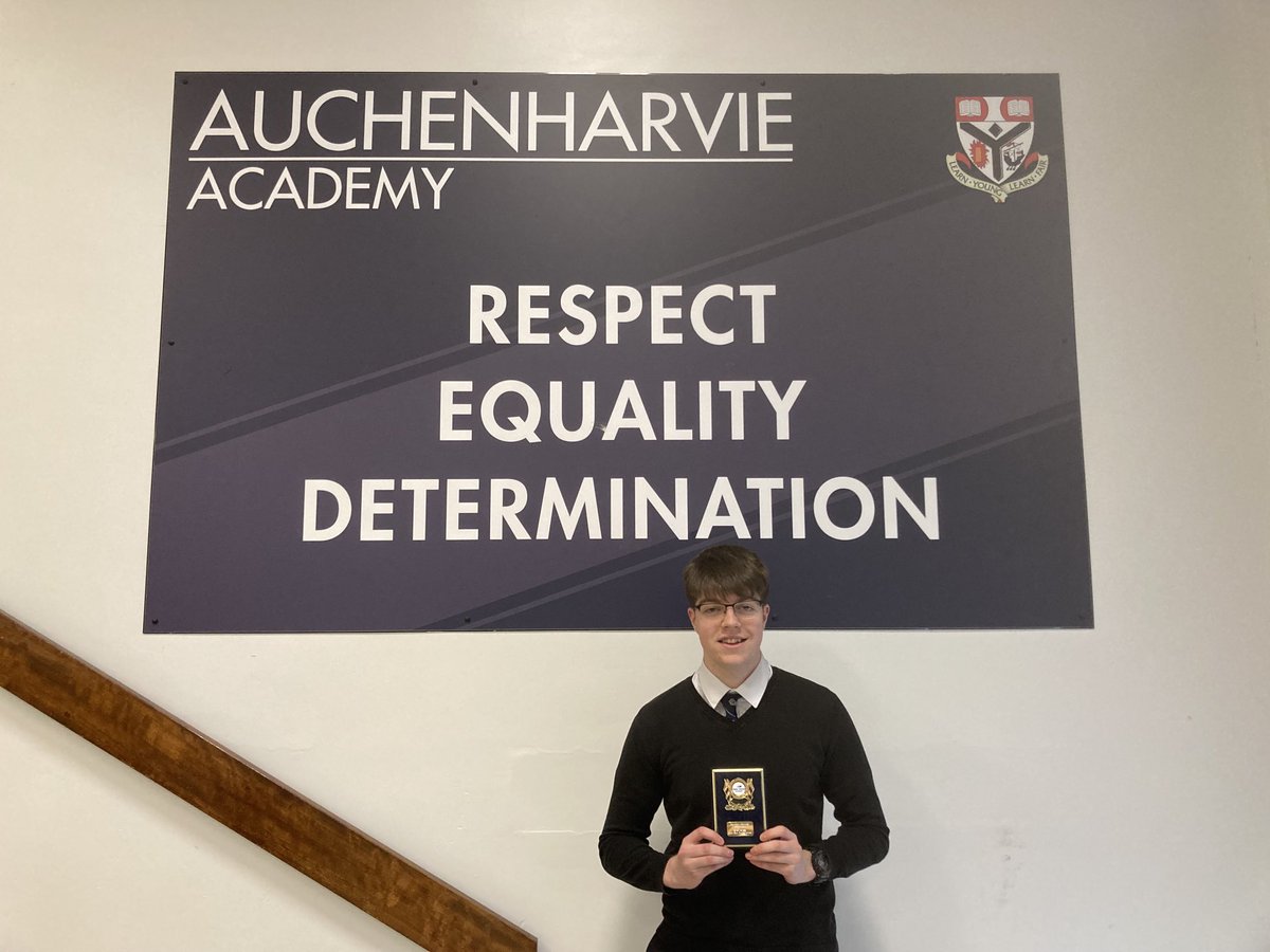 Auchenharvie's tweet photo. Further congratulations to our very own Jamie Johnson who last weekend won the Scottish National Table Tennis Championships Junior Doubles. Another wonderful achievement. 🏓🏓 🥇 https://t.co/g46RXnbrDH