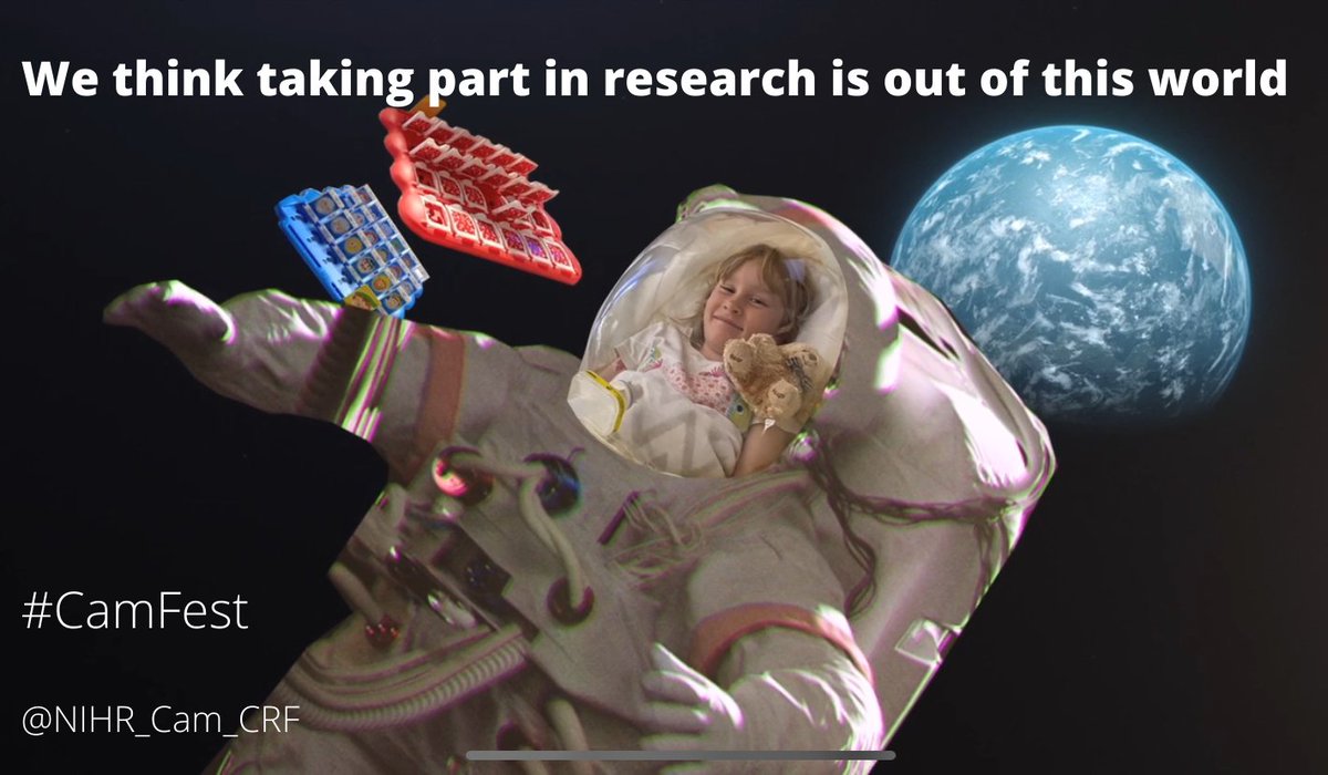 CambridgeCRF's tweet photo. We want to invite you (virtually) to our NIHR Cambridge Clinical Research Facility (CRF) 31/3-10/4: watch a Day in the Life video featuring 1 of our amazing participants and why its amazing to take part in research #CamFest #BePartofResearch https://t.co/32WPE8YB12 https://t.co/cQ8hqirpoc