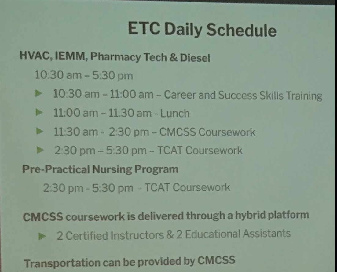 Shout out to @EarlyTechnical @TCATDickson @cmcssinfo for their leadership as a #TNInnovativeHS rethinking how TCATs can host and reframe the day of a high school student to meet the needs of local industry + the goals of young people @Jobs4_TN @ClarksvilleIDB @TNedu @TN_Pathways