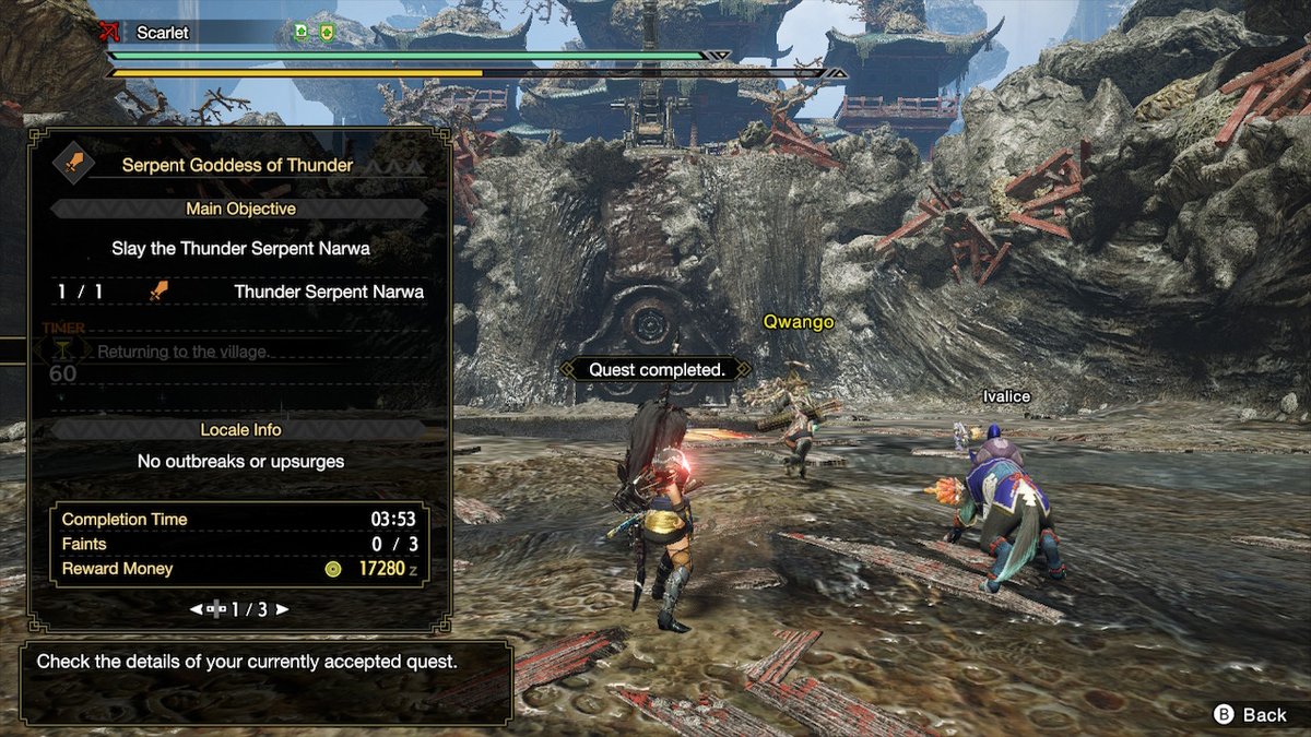 RagnarokOfEsper's tweet photo. Some Duo Runs #MHRise #MonsterHunter #NintendoSwitch https://t.co/g63cAZw5vK