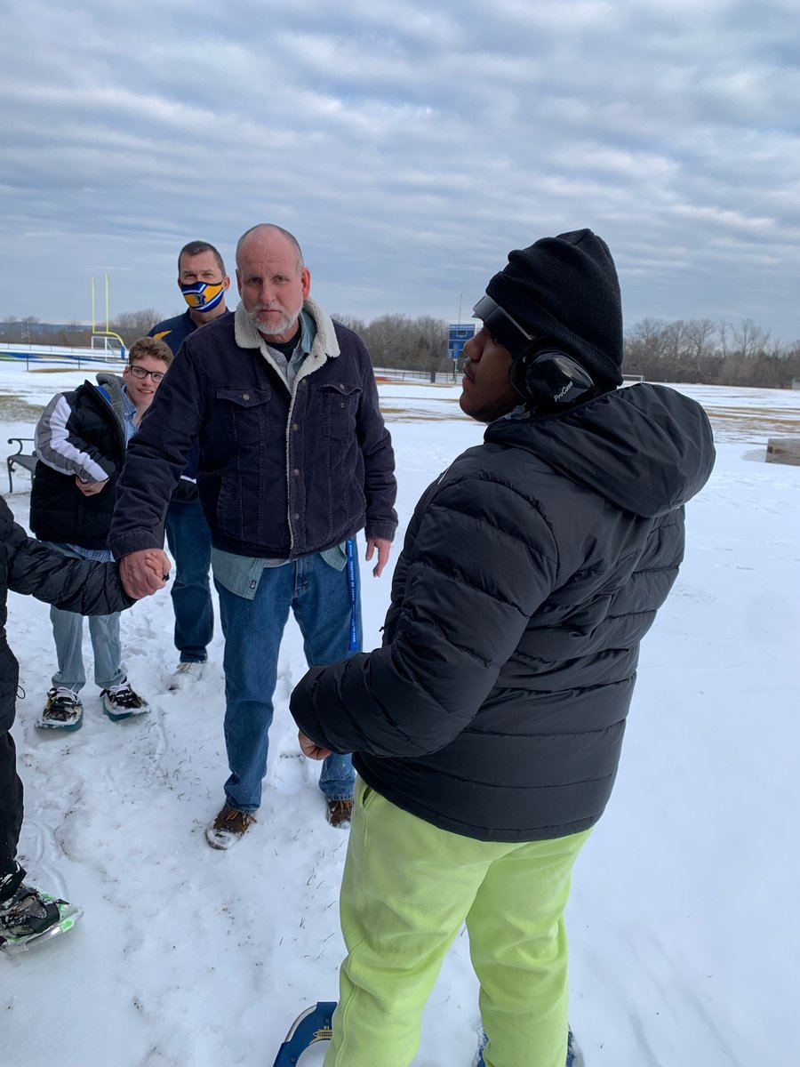 A little snowshoeing in PE class on this fine morning here in Upstate NY. <a href="/HudsonCSD/">Hudson City School District</a> <a href="/jaabmillar/">Jeanine Millar</a>