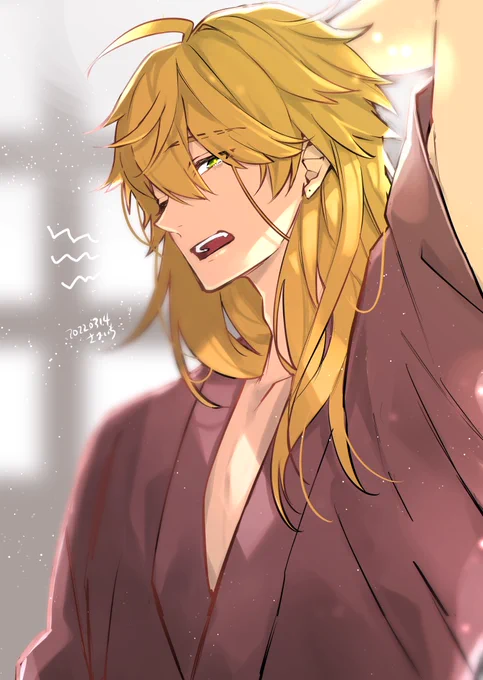 おはよう

#原神 
#GenshinImpact 
#Thoma 